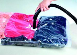 羽绒服有收纳袋没有空气怎么办 吹风机怎么给收纳袋打气