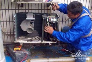 How should air conditioner make large noise?