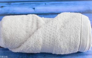 How to stop the unhygienic hotel storage bag compressed towel folding basin