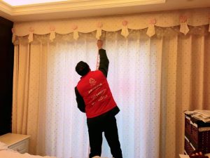 How to clean curtains safely