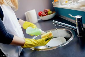 How do you do a smart kitchen cleaning?
